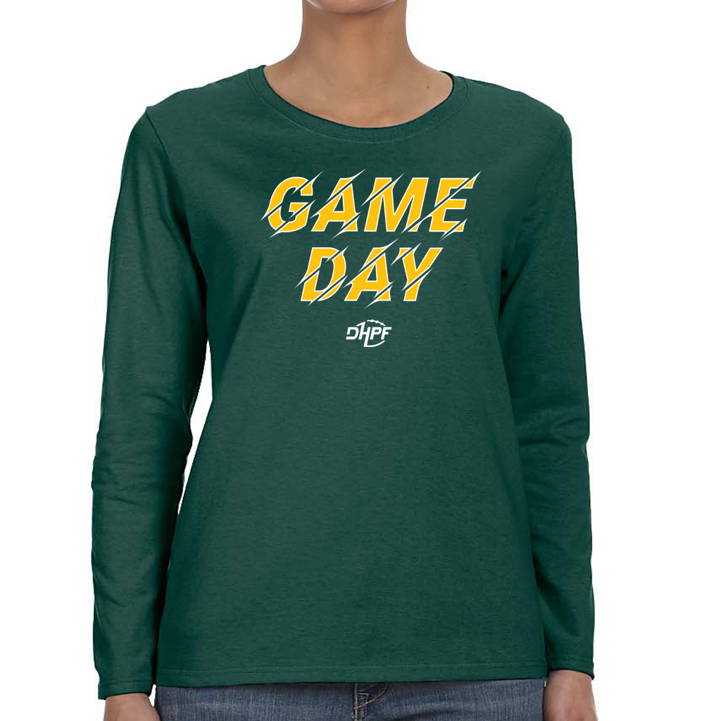 how to cut a shirt for game day