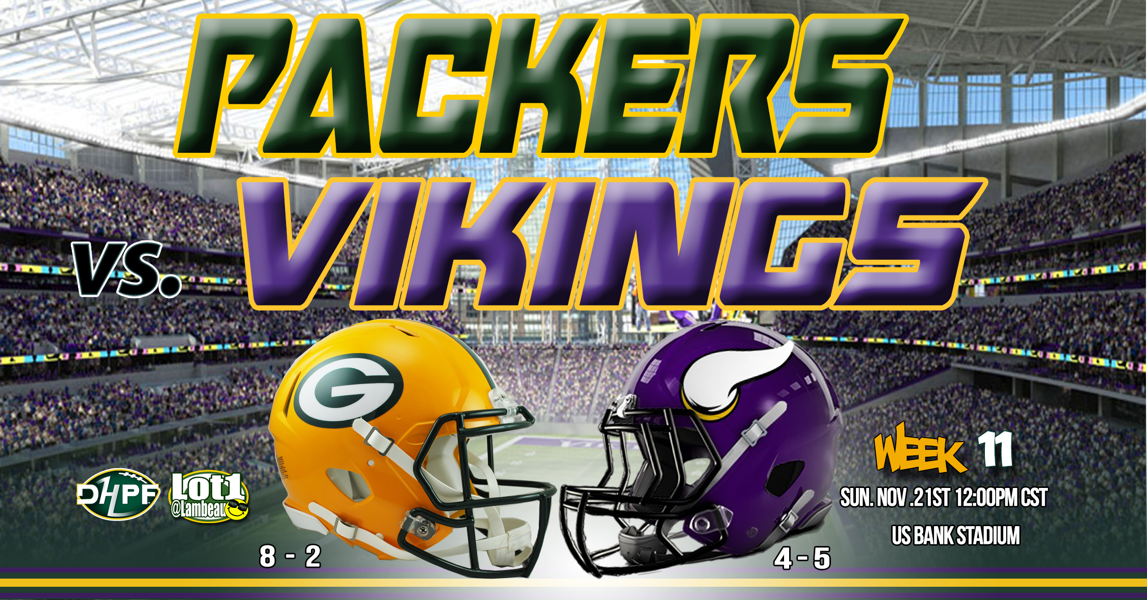 Packers look to build on their division lead vs the secondplace