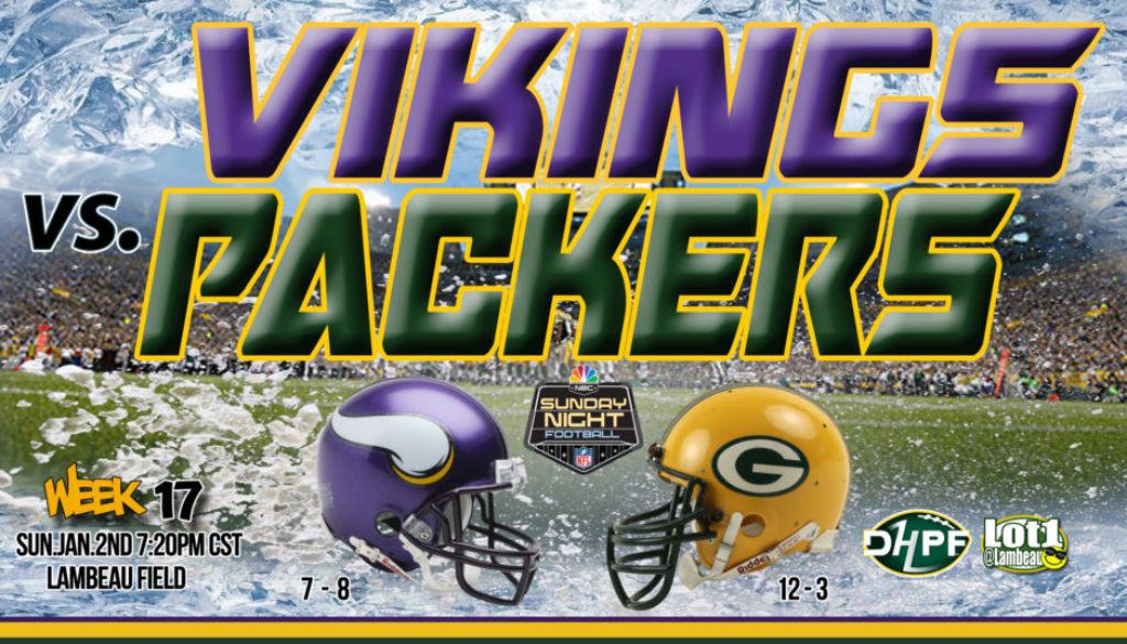 Packers look to get red hot during a chilly Sunday night vs the Vikings