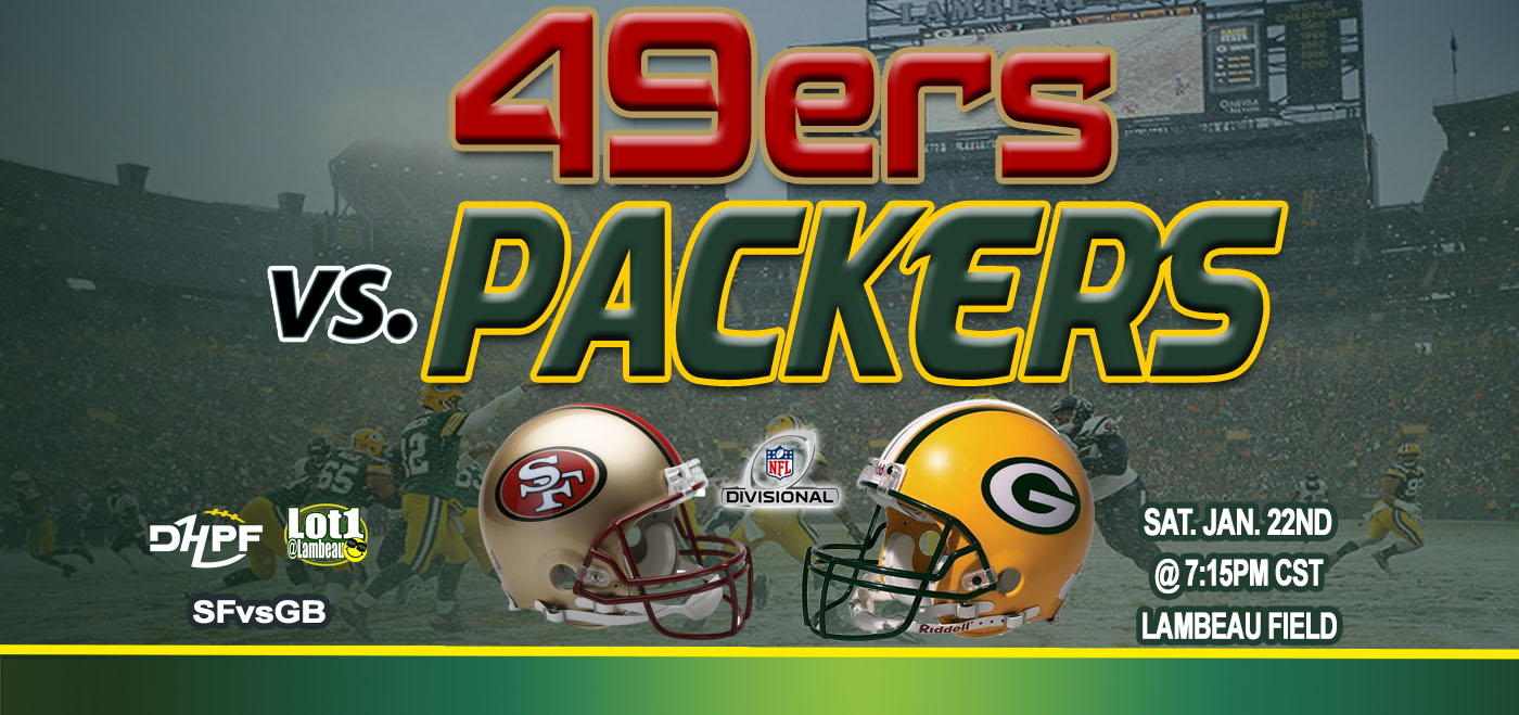 Packers to host 49ers on Saturday, Jan. 22 at 7:15 p.m.