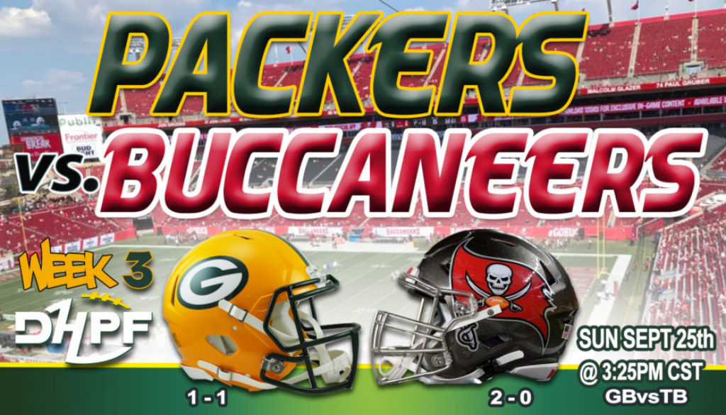 GameDay TBvsGB 9-25-2022