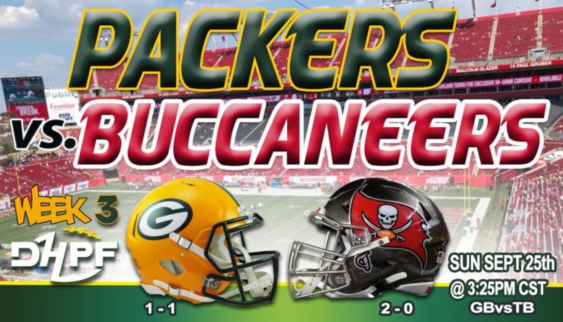 GameDay TBvsGB 9-25-2022