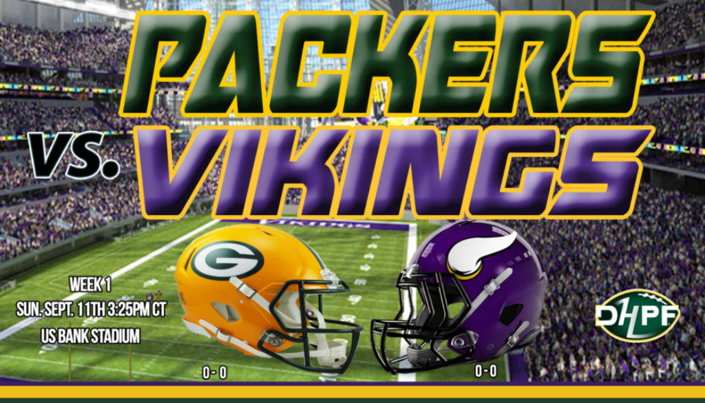 MINvsGB Week 1 Greg Goshaw PreGame 9-2022