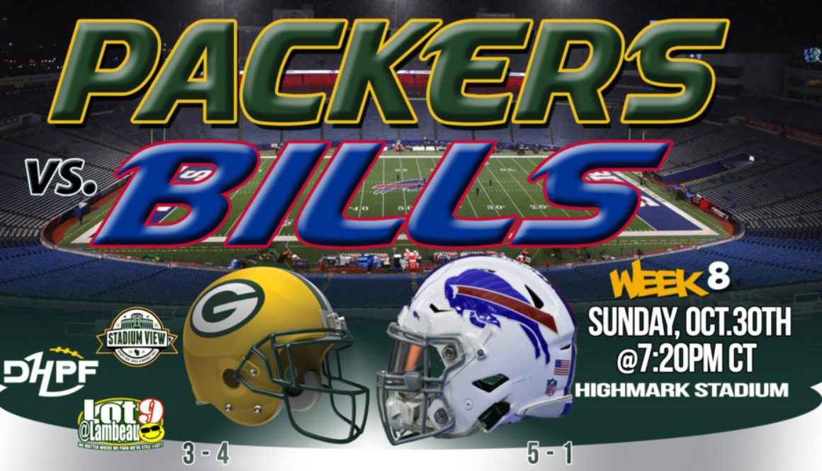 PRE GAME GB VS BILLS DHPF Die Hard Packer Fan10302022