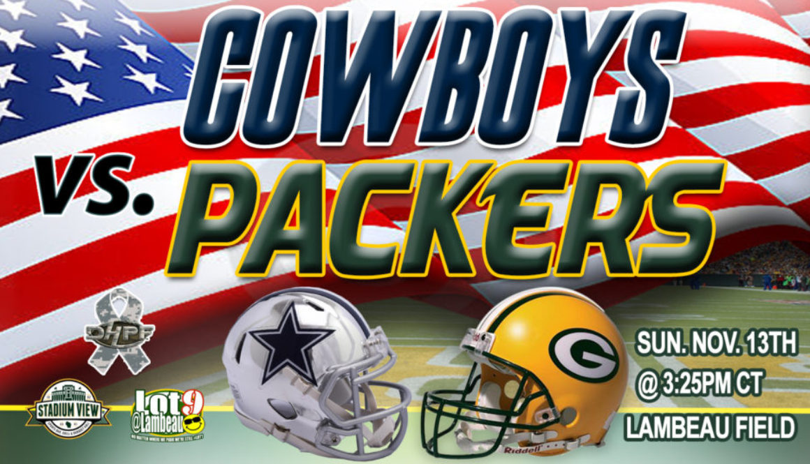 11-12-2022 V01 C11-12-2022 V01 COWBOYS VS PACKERS PREGAME ARTICLE GREG GOSHAW DHPF DIE HARD PACKER FAN