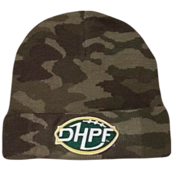 DHPF Unisex Camo Beanie w/Patch