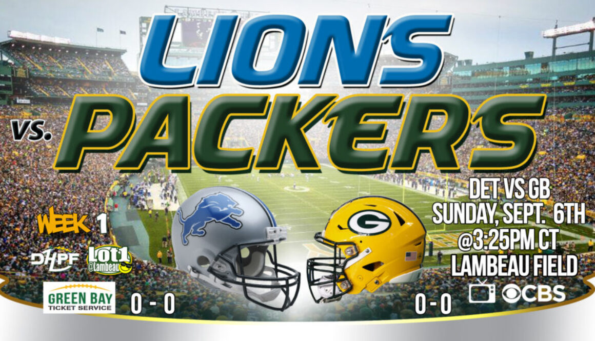 9-6-2025 Detroit Lions vs Green Bay Packers Greg Pregame dhpf die hard packer fan